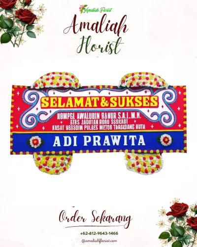Karangan Bunga Ucapan Selamat di Selemadeg